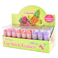 Radergummi läppstift frukter med doft 7cm