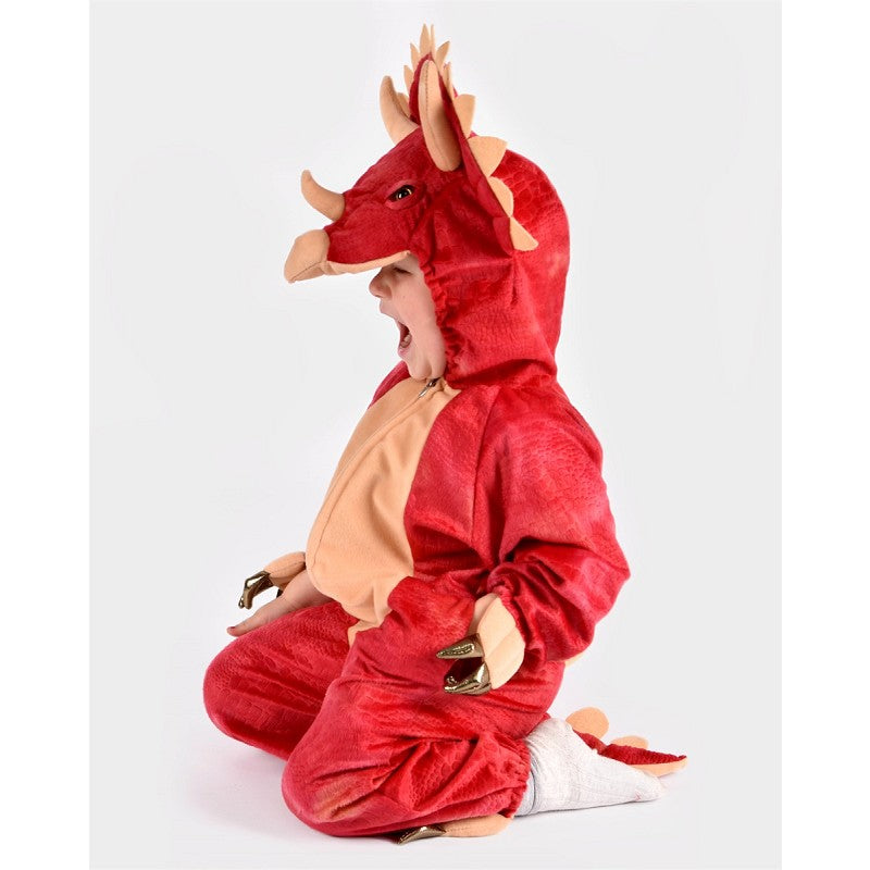 Dinosaurieoverall triceratops 110 cl 4-5 år
