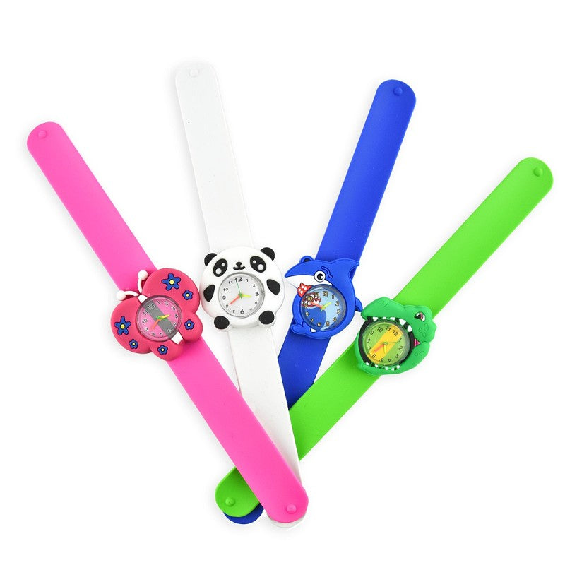 Djur armbandsklocka för barn – Slapband 25cm
