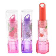 Radergummi läppstift frukter med doft 7cm