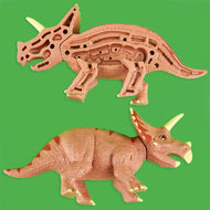 Dinosaurieanatomi-pussel 3D 32bitar 15cm