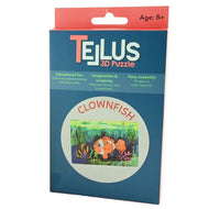 3D-teaterpussel clownfisk 17cm