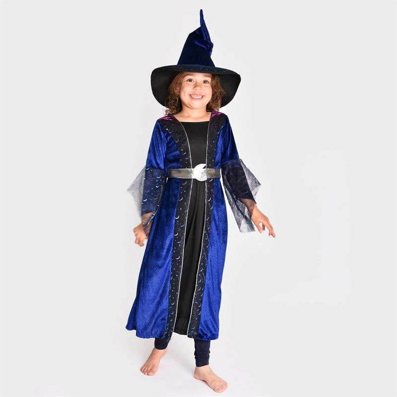 WITCH DRESS + HAT 122 CL 6-7 YEARS