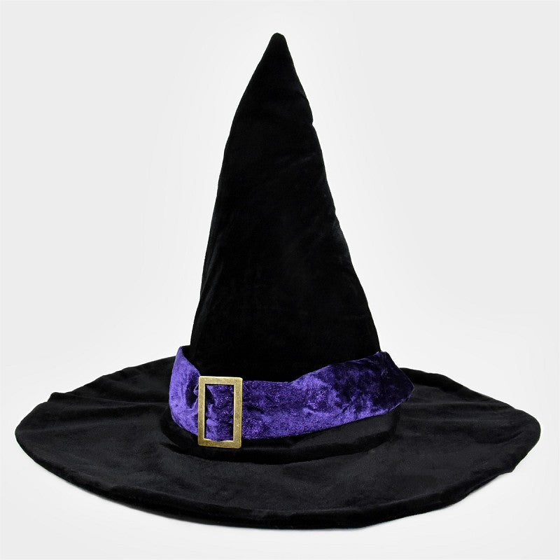 WIZARD/WITCH HAT VELVET DELUXE ONE SIZE