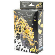 3D Crystal Puzzle Pussel leopard 39 bitar
