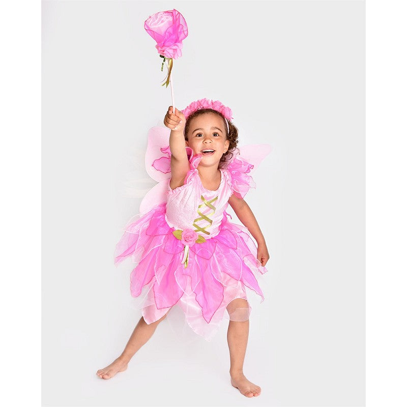 FAIRY DRESS+WINGS+DIADEM+WAND 98-104  CL 2-4 YEARS