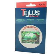 3D-teaterpussel krokodil 17cm