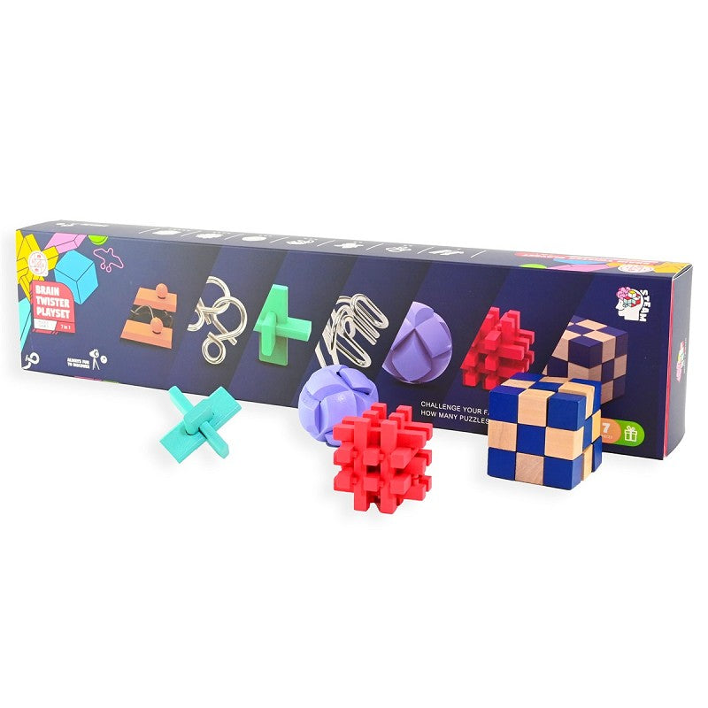 Brain Twister 7-i-1 Lekset – Utmanande Hjärngympa (STEAM)