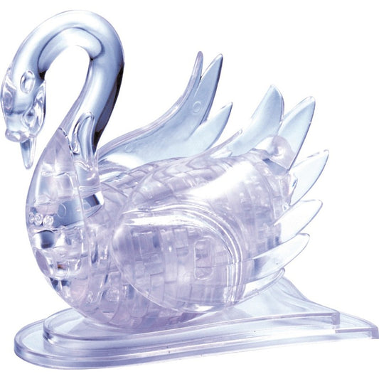 3D Crystal Puzzle Pussel svan 44 bitar