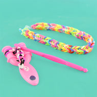 Loom bands med verktyg gör-det-själv 360pcs 15cm