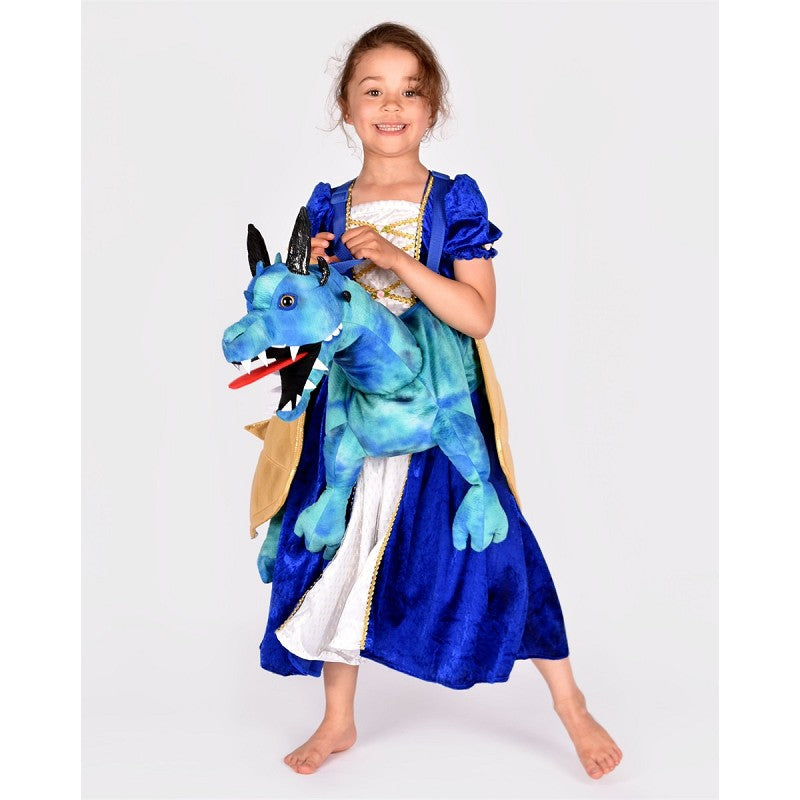 RIDE ON DRAGON BLUE ONE SIZE 120x60cm