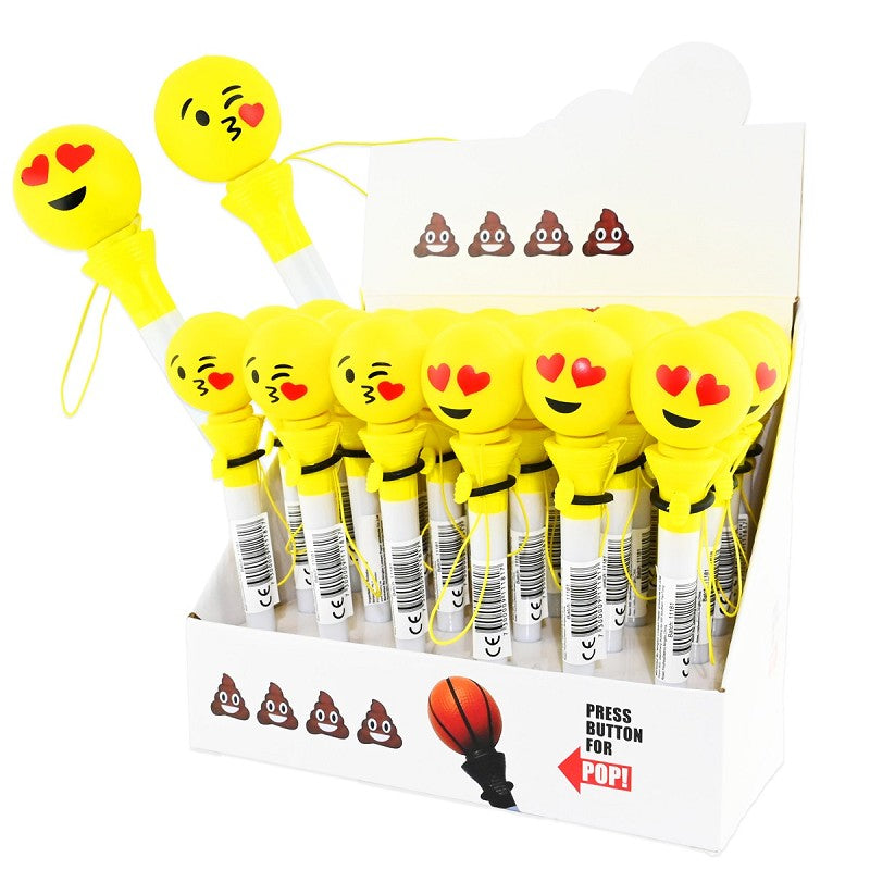 Pop-ut emoji-penna 17cm