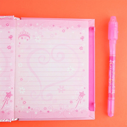 DIARY SET w SECRET PEN UNICORN 2pcs 21cm