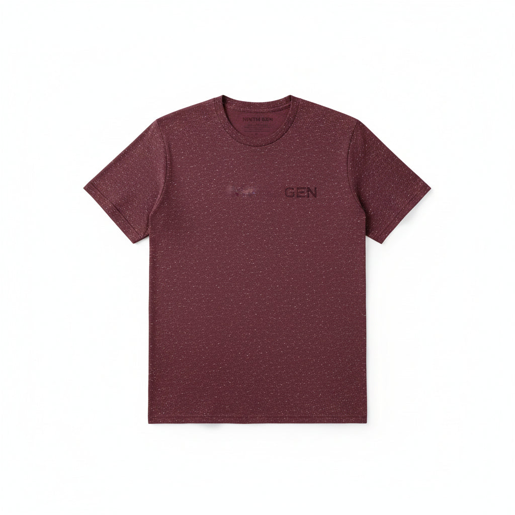 T-shirt Heather Wine – Stilfull och bekväm design