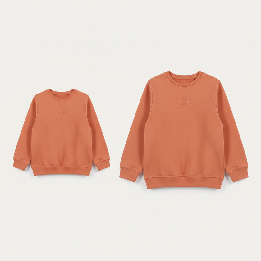 Sweatshirt Rusty Orange – Stilfull och bekväm design