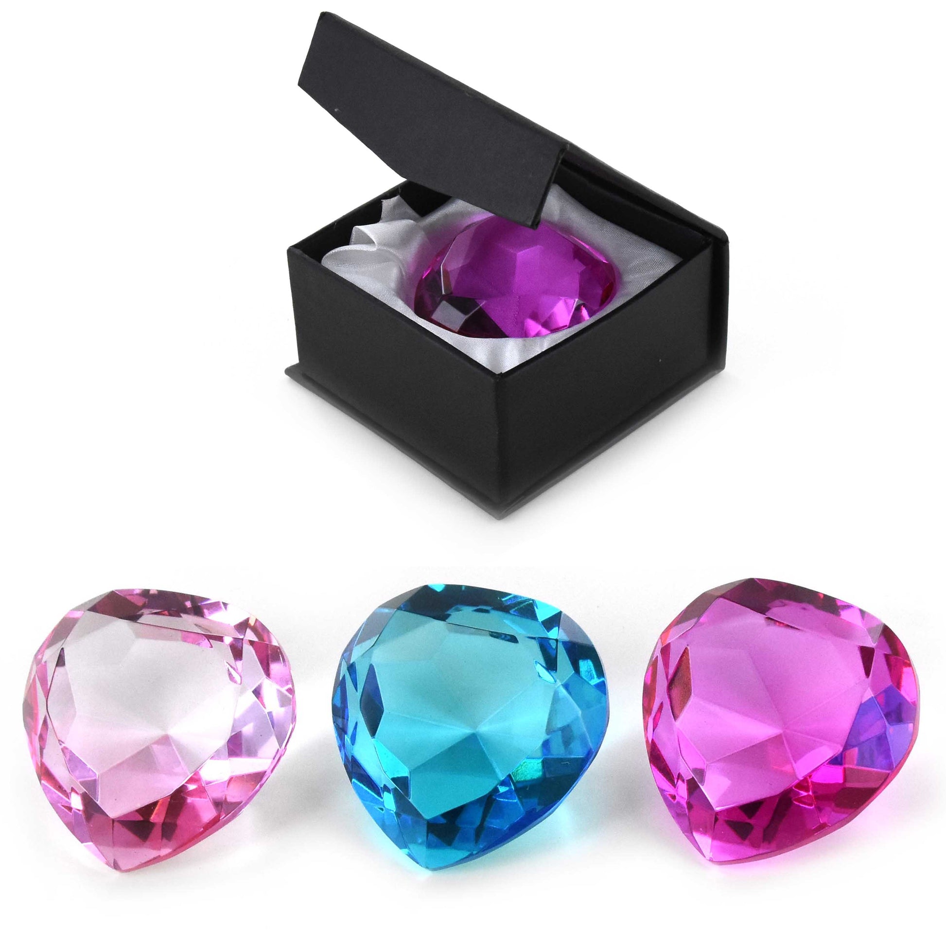 Diamant hjärta wb 6cm