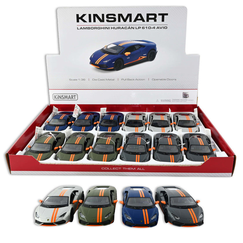 Bil Lamborghini Huracan matt pb 13cm 1:36