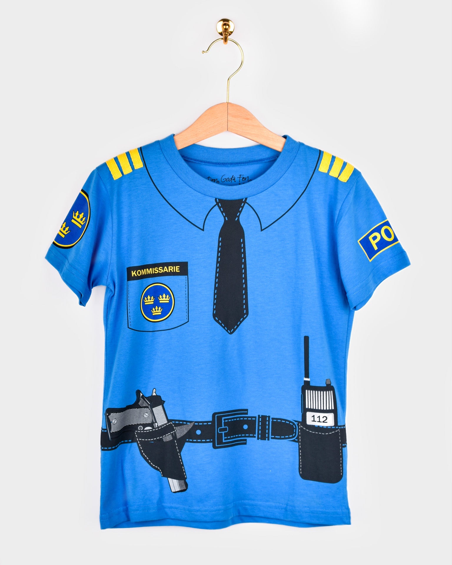 Poliströja ekologisk bomull 122-128 cl 6-8 år