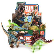 Mjuk dinosaurie med pipande ljud 23cm