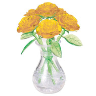 Crystal puzzle six roses yellow 47 bitar