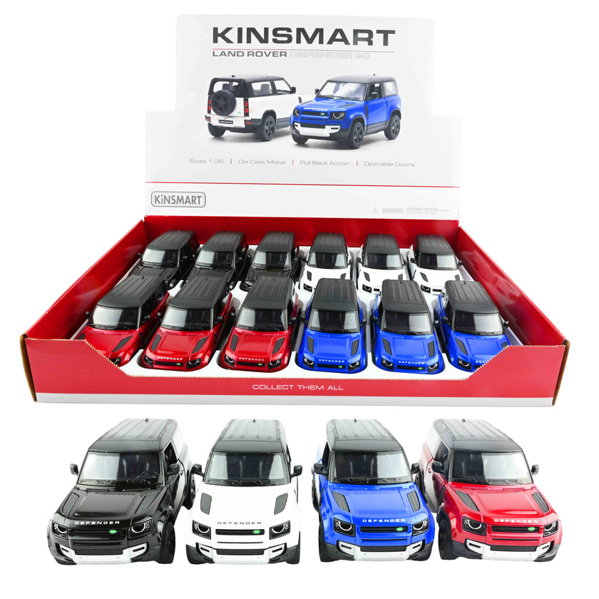 Bil land rover defender 90 pb 13cm 1:36