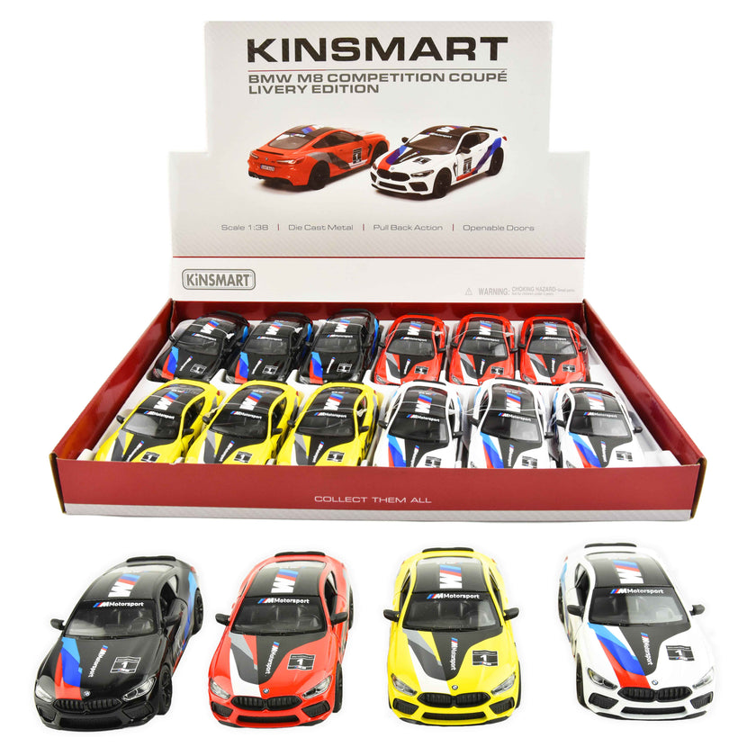 Bil BMW M8 coupé pb 13cm 1:38