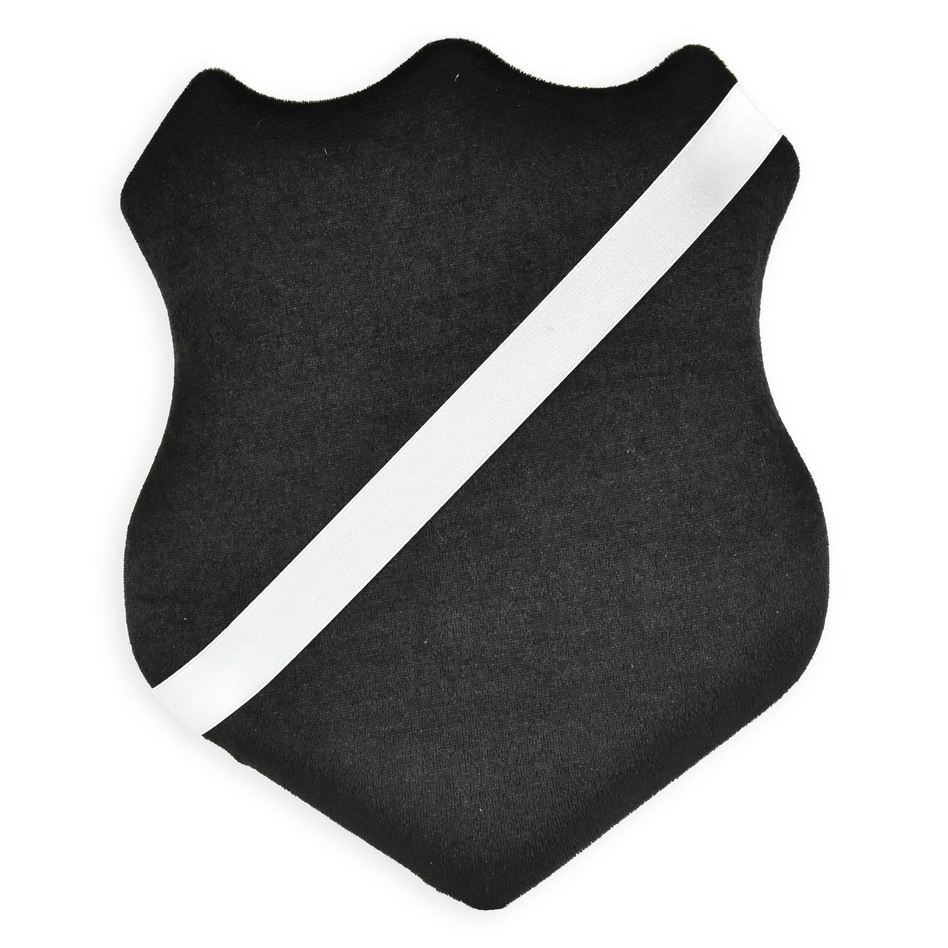 Medaljsköld svart 23,5x19cm