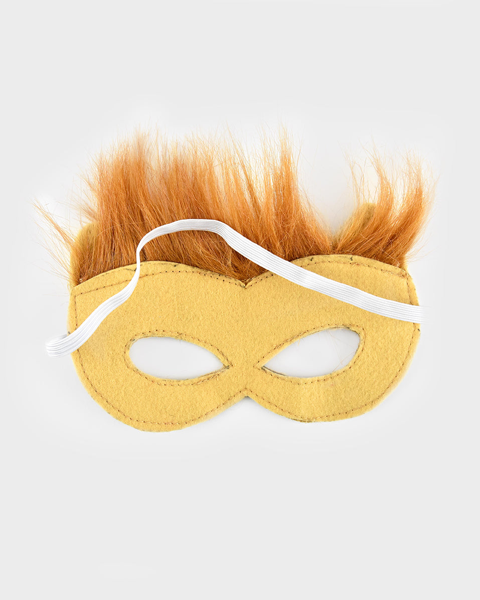 Lejonmask fluffig one size