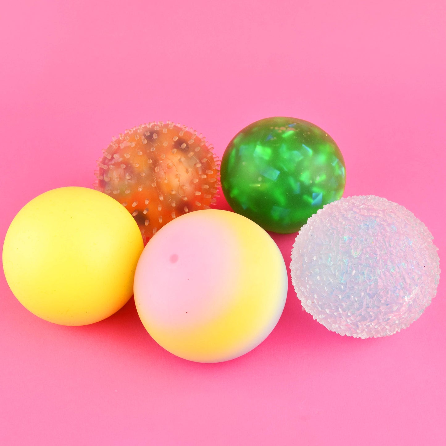 Kläm boll-set 5in1 5st 7cm