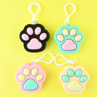Kattass Nyckelring Pop-It 4-pack – Tassformad Fidget i Pastell