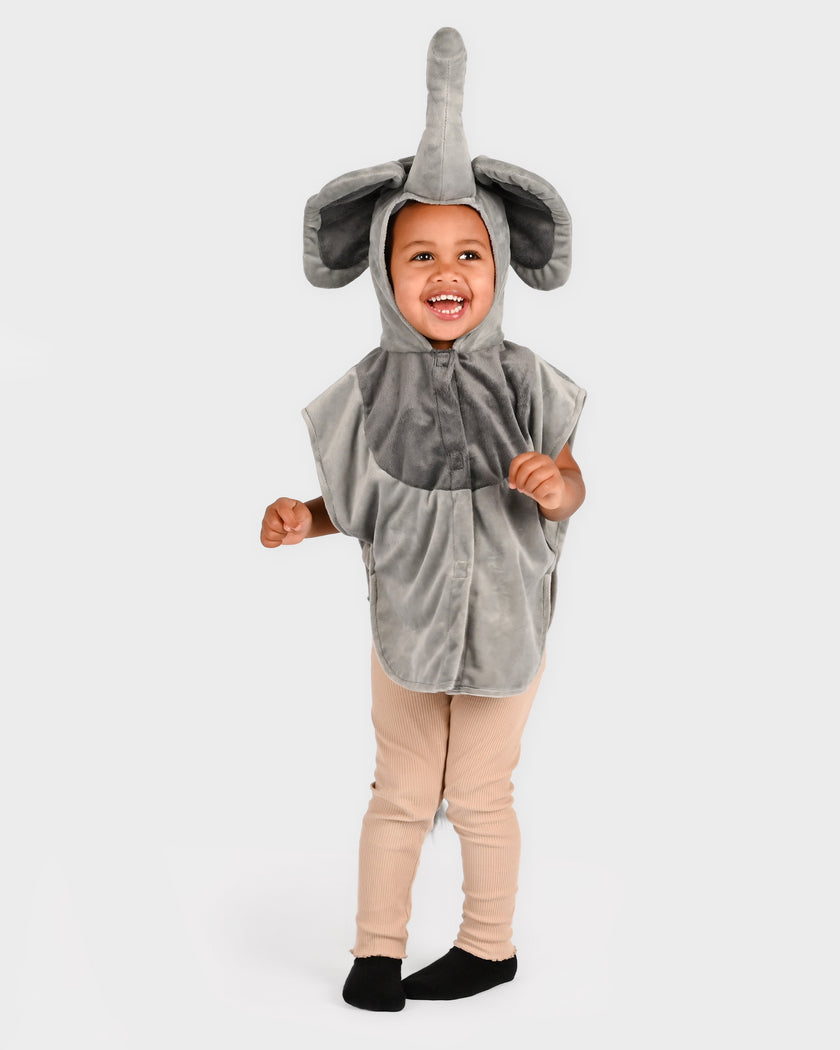 Mini cape elefant 86-110 cl 1-4 år