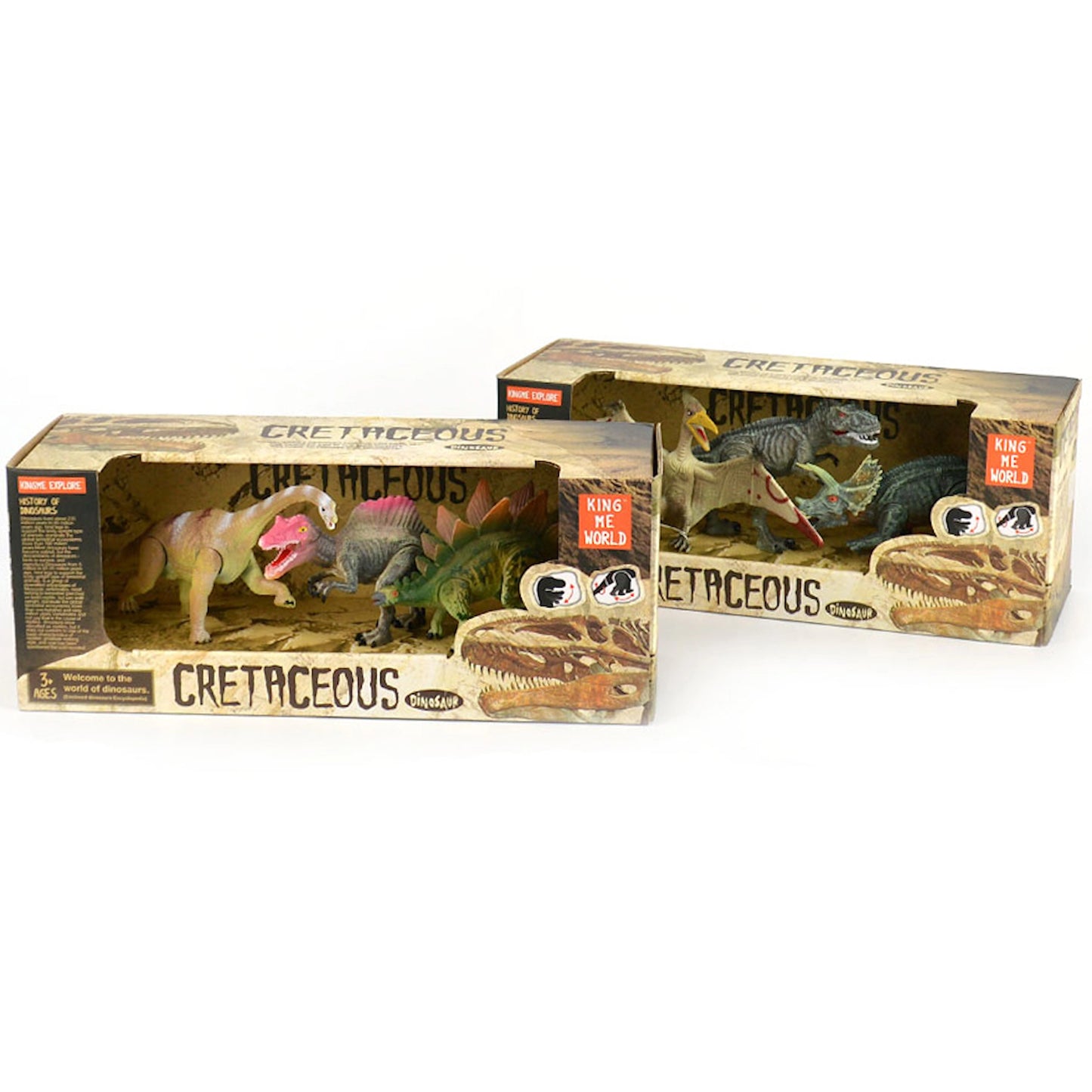 Dinosaurieset 3 st – Upptäck dinosauriernas värld
