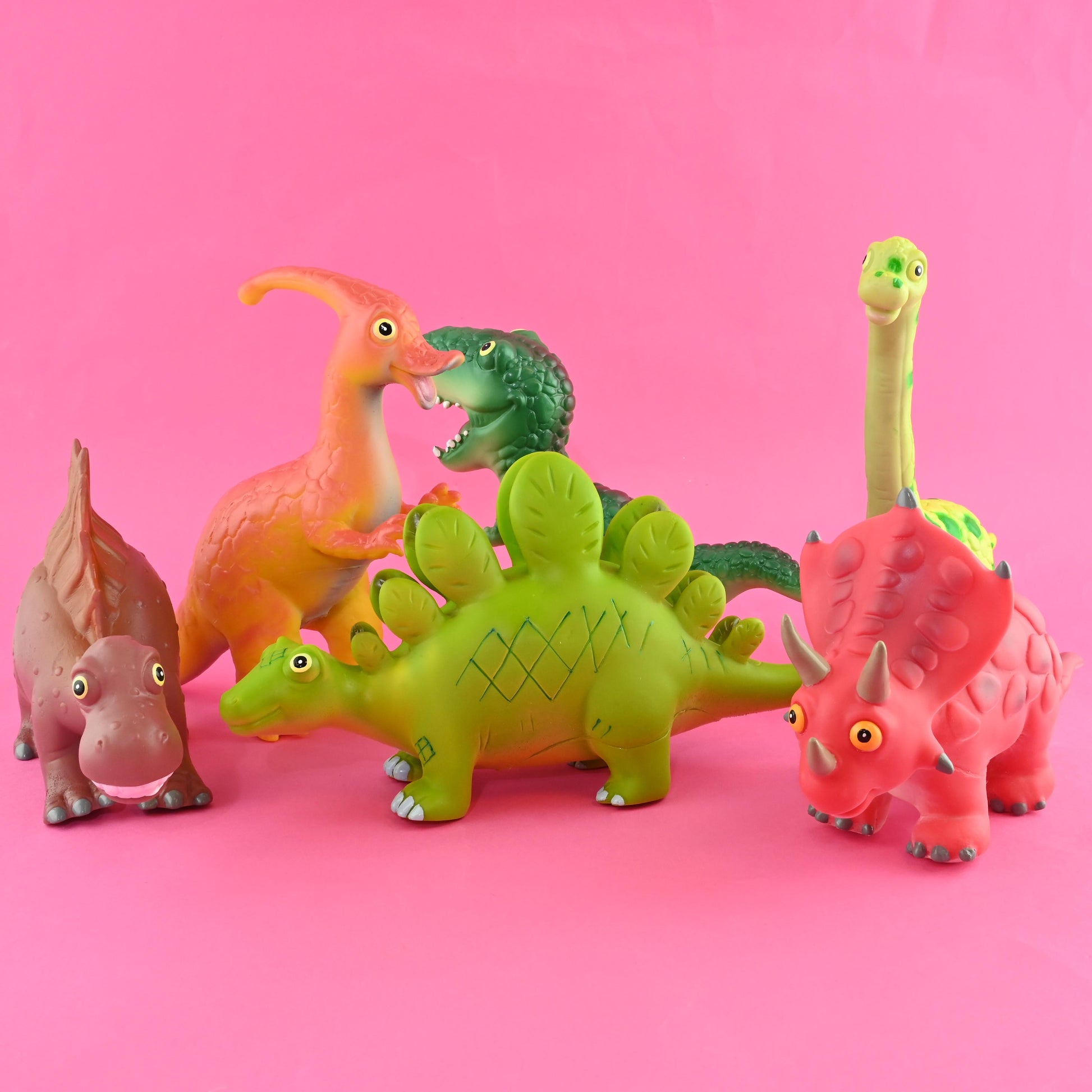 Mjuk dinosaurie tecknad 24-31cm
