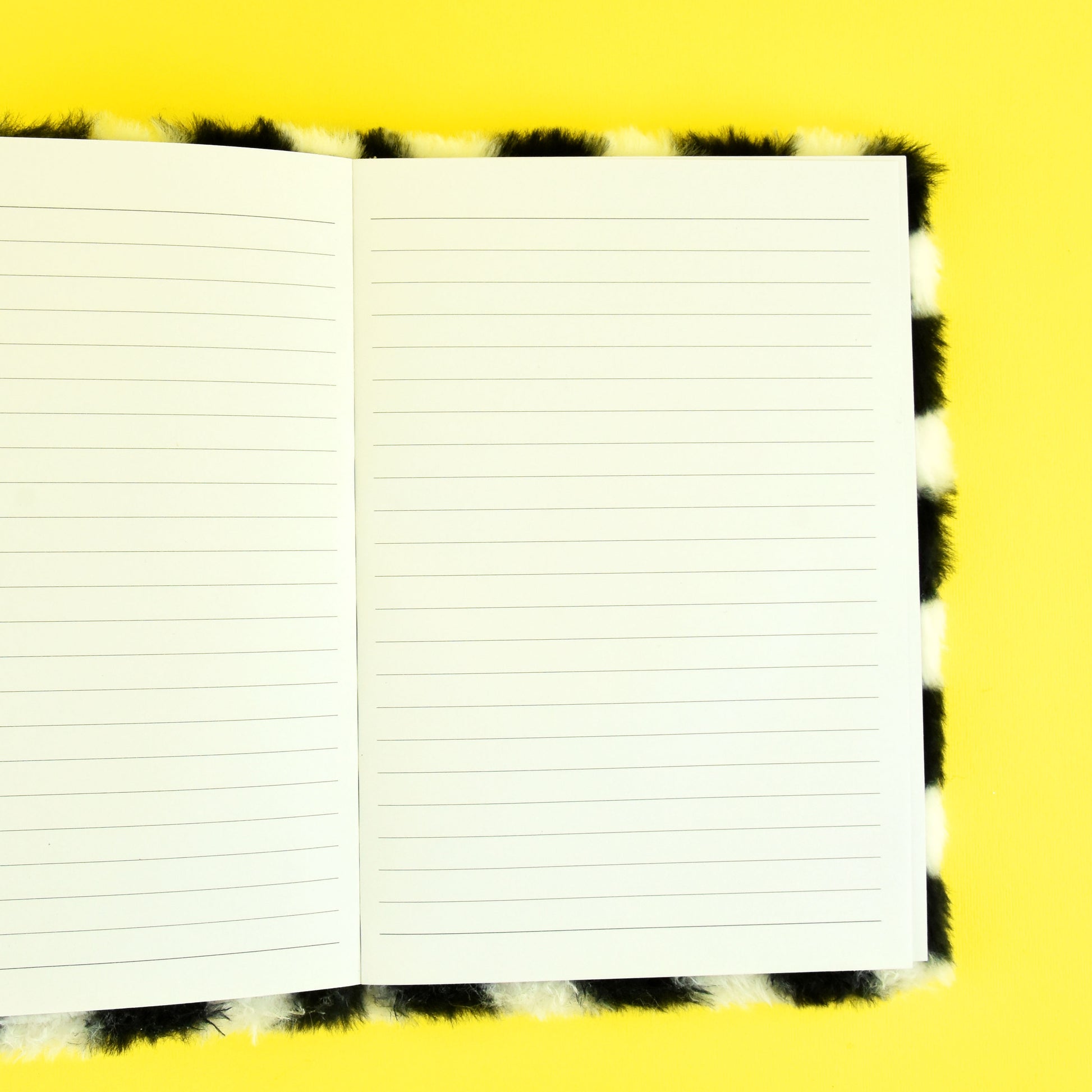 Anteckningsbok fluffig panda A5