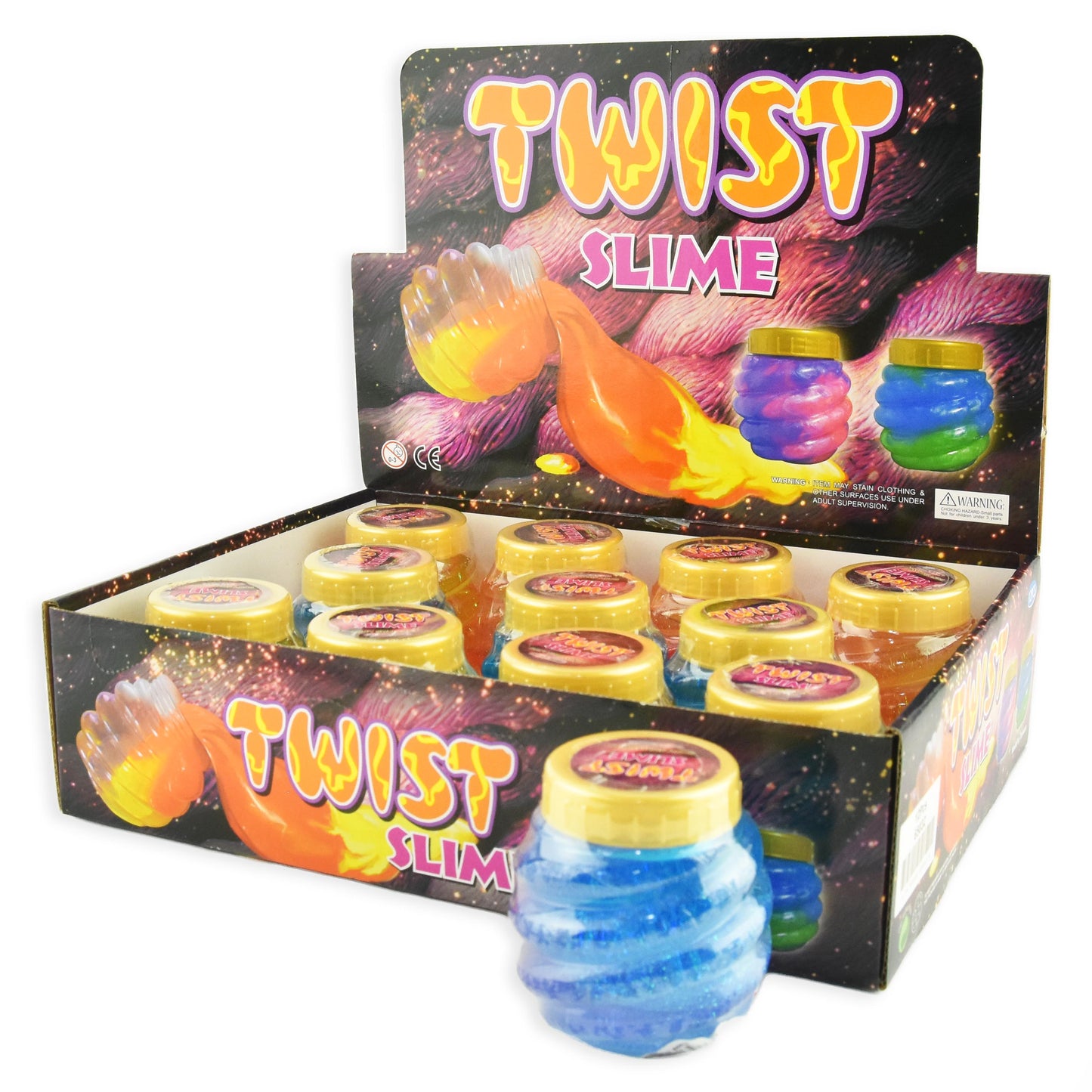 Slime virvlande glitter 156g