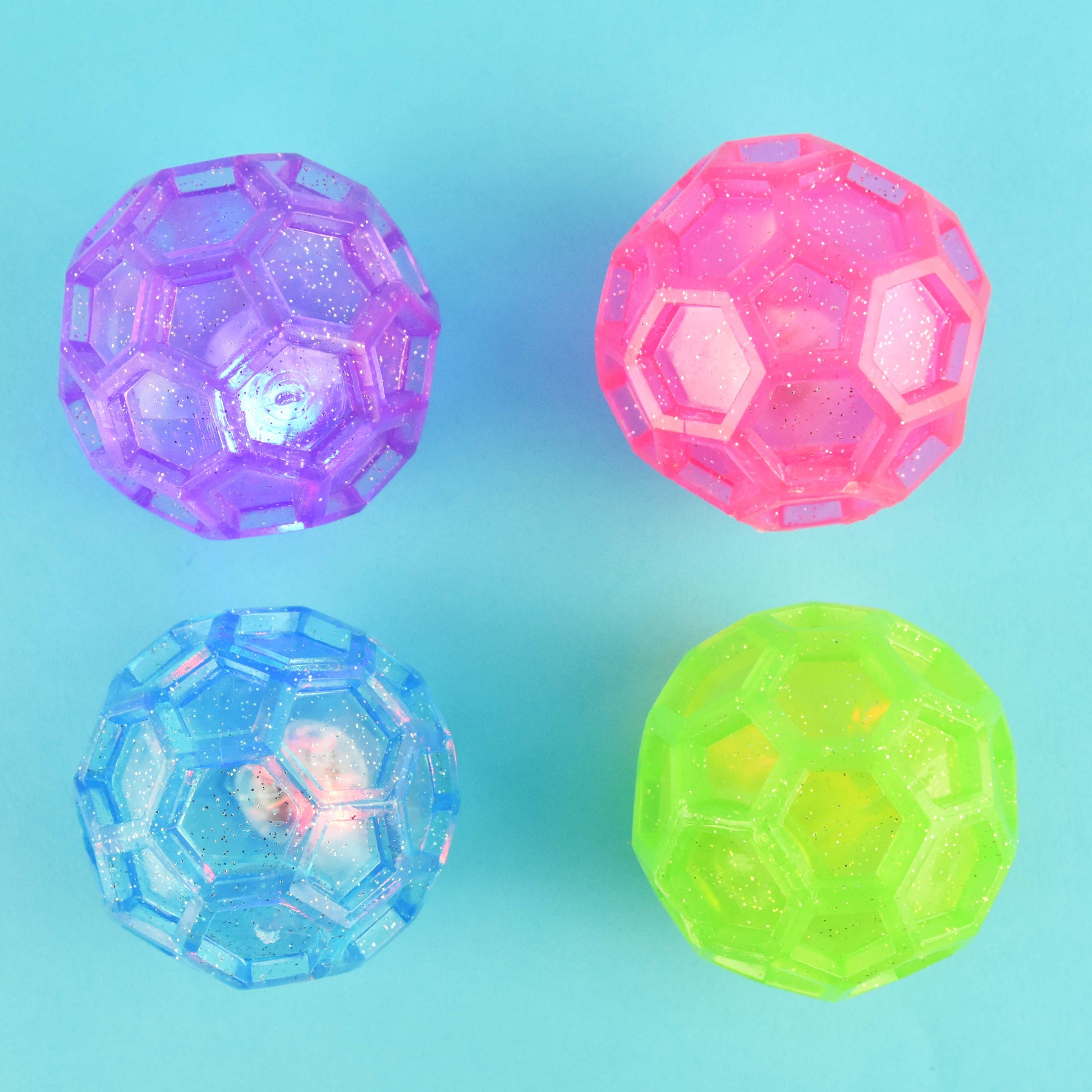 Studsboll med ljus 6cm