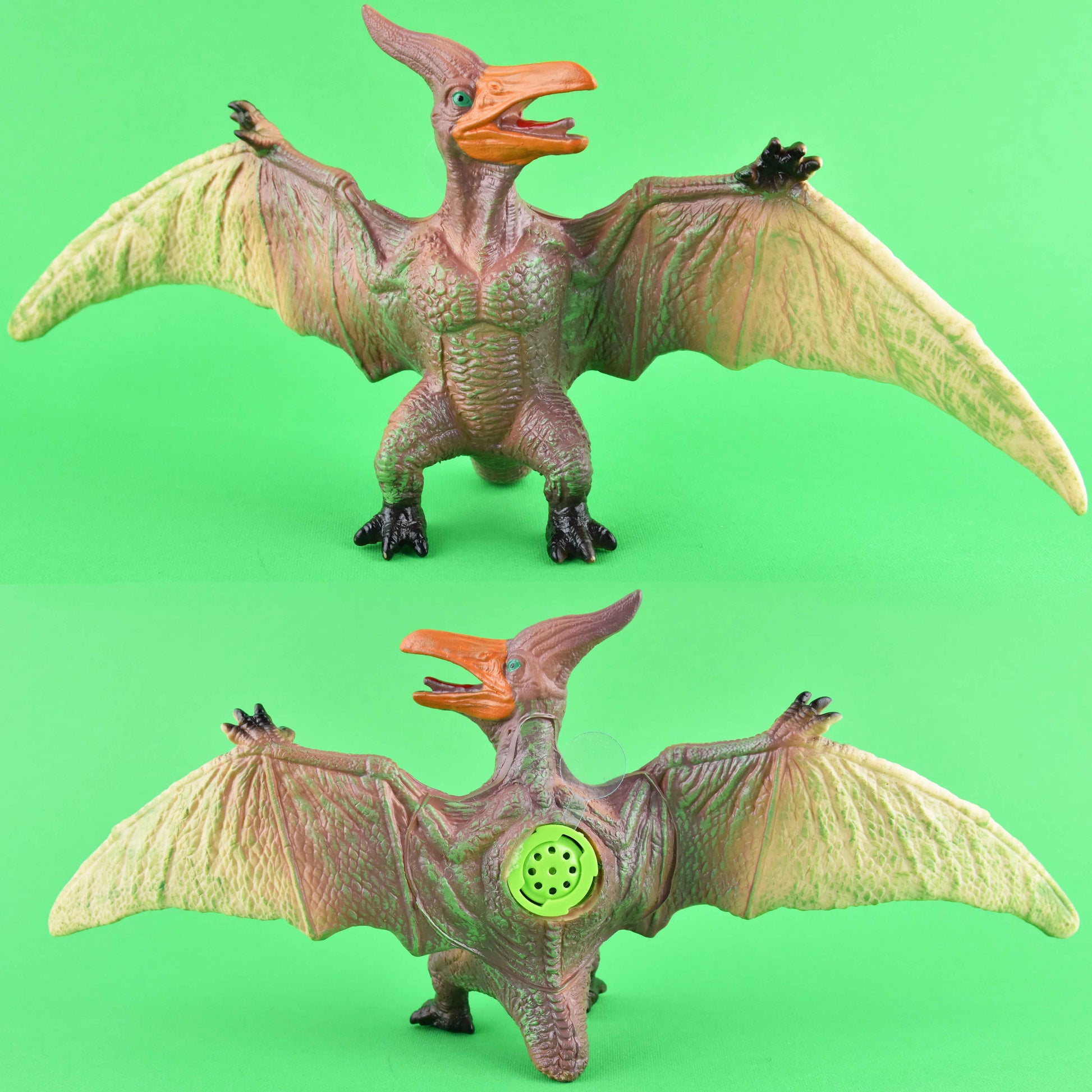 Mjuk dinosaurie med ljud 30-35cm