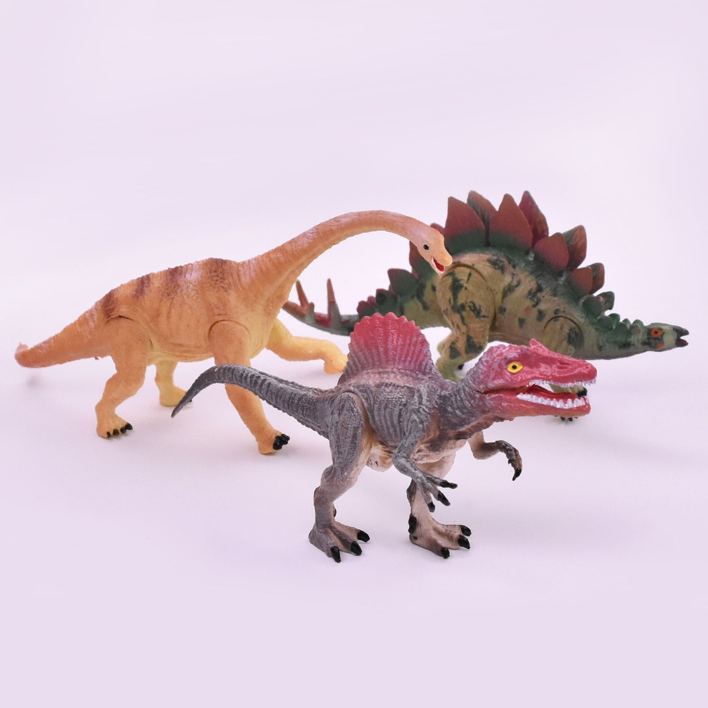 Dinosaurieuppsättning 3 delar 14cm
