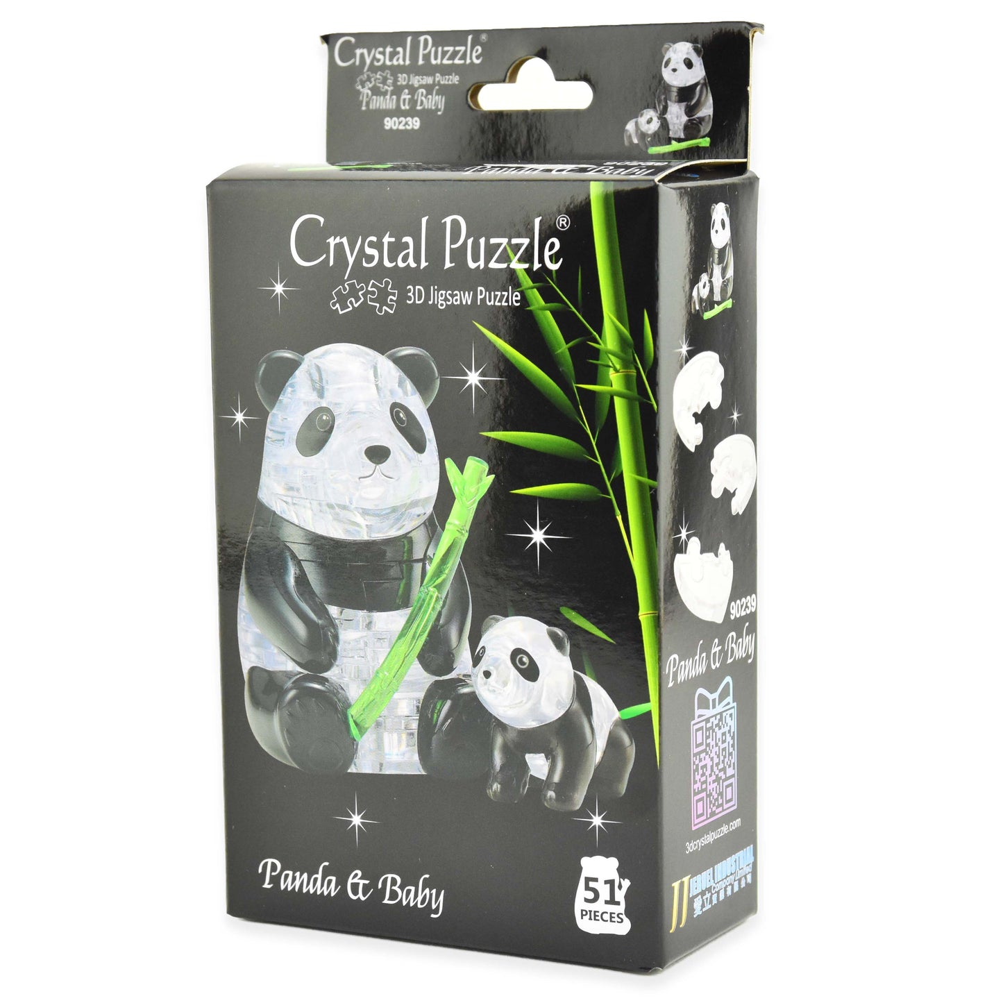 Kristallpussel 2 pandor 51 delar