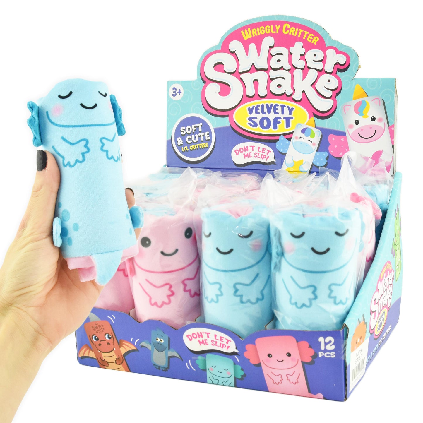 Vattenorm sammet salamander 14cm