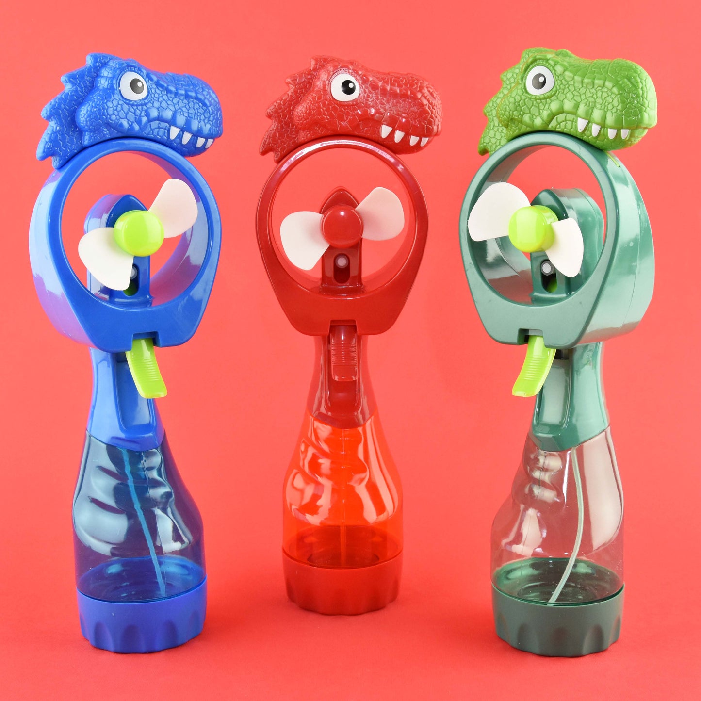 Sprayfläkt dinosaurie b/o 32cm