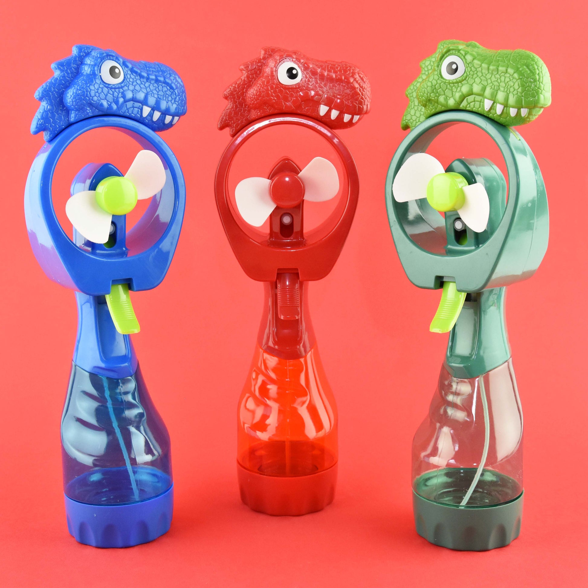 Sprayfläkt dinosaurie b/o 32cm