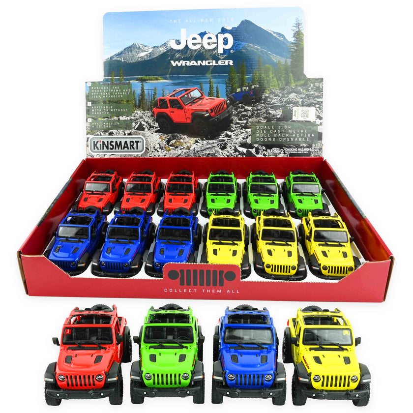 Bil jeep wrangler 2018 pb 12,5cm