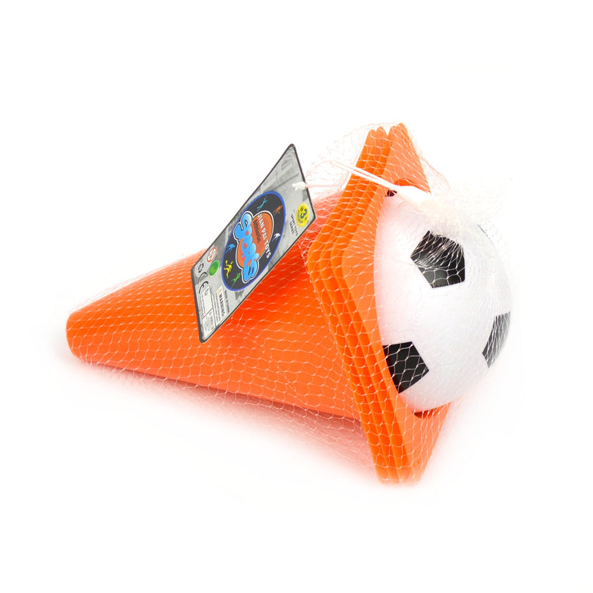 Fotboll med koner 5 delar 18cm