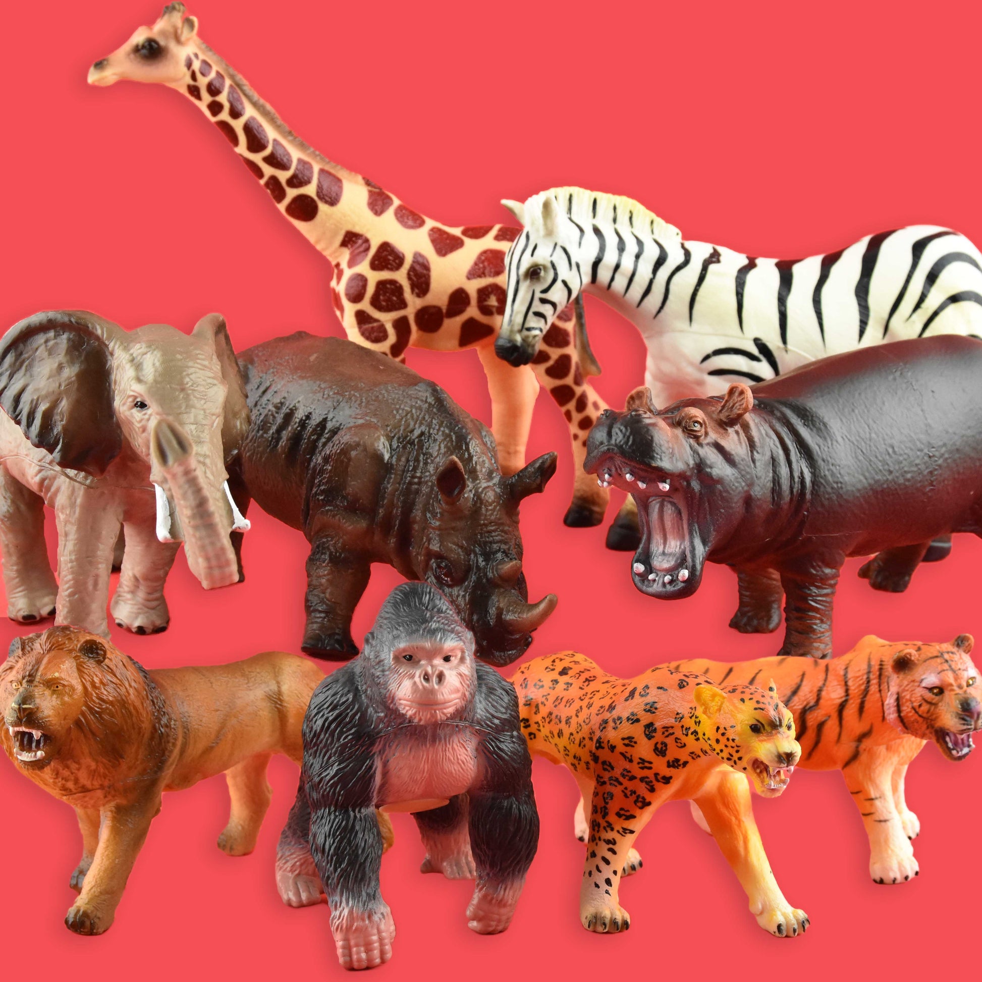 Vilda djur mjuka 25-30cm