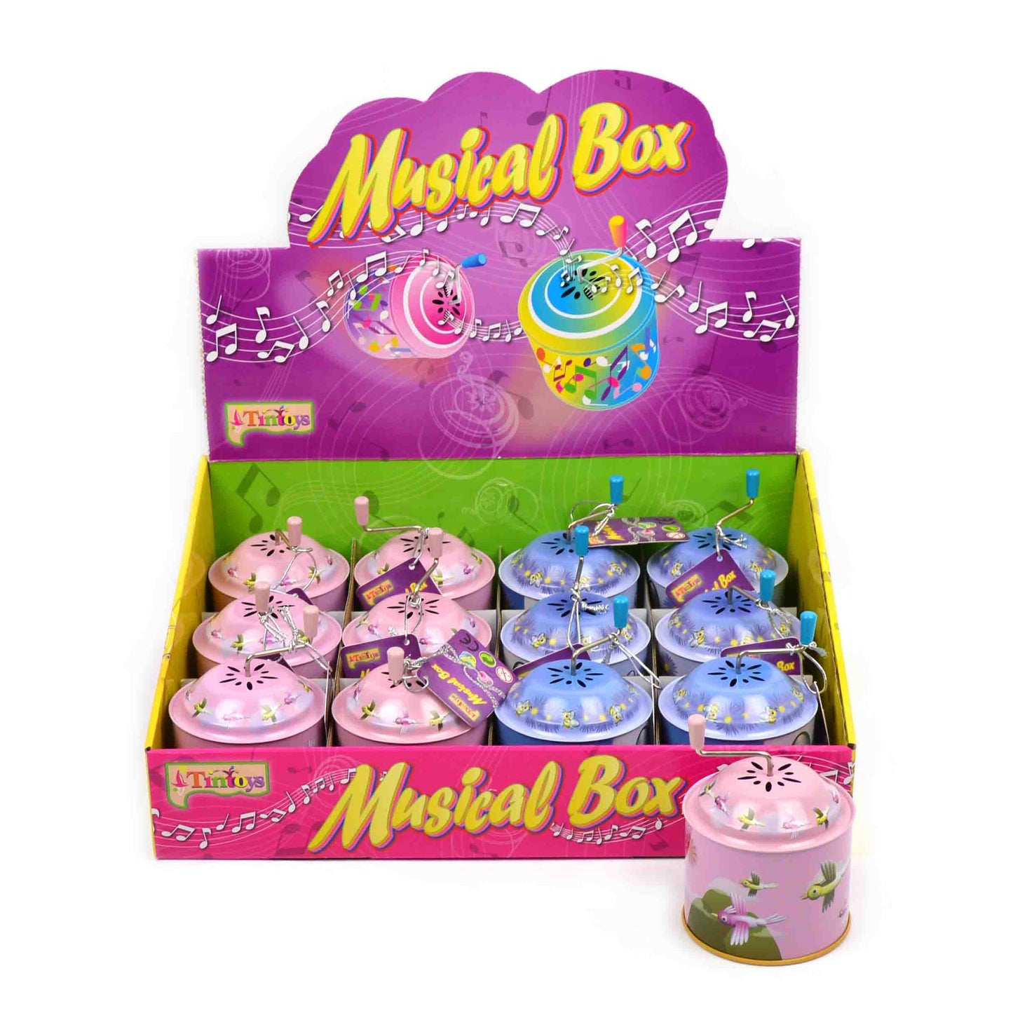 Mekanisk musikbox 10cm
