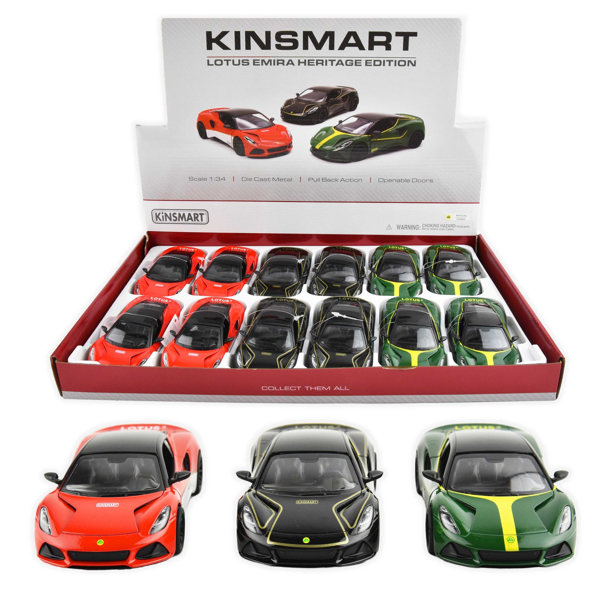 Lotus emira bil 12cm 1:34