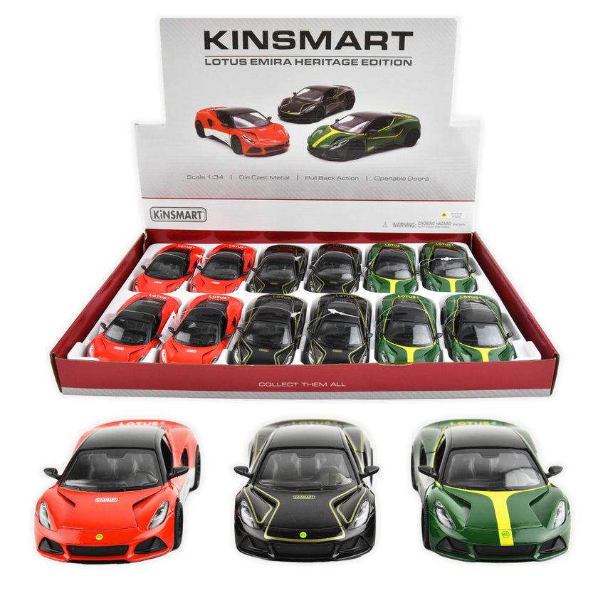 Lotus emira bil 12cm 1:34