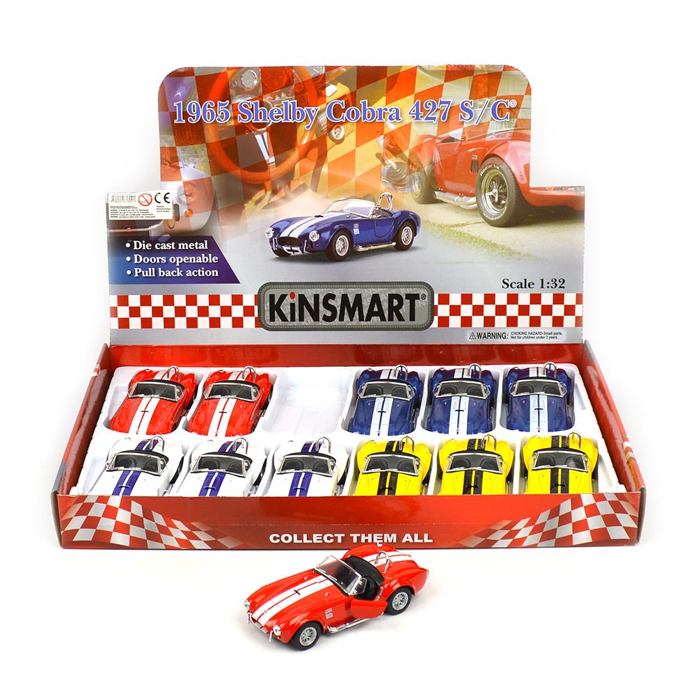Bil Shelby Cobra 1965 pb 13cm
