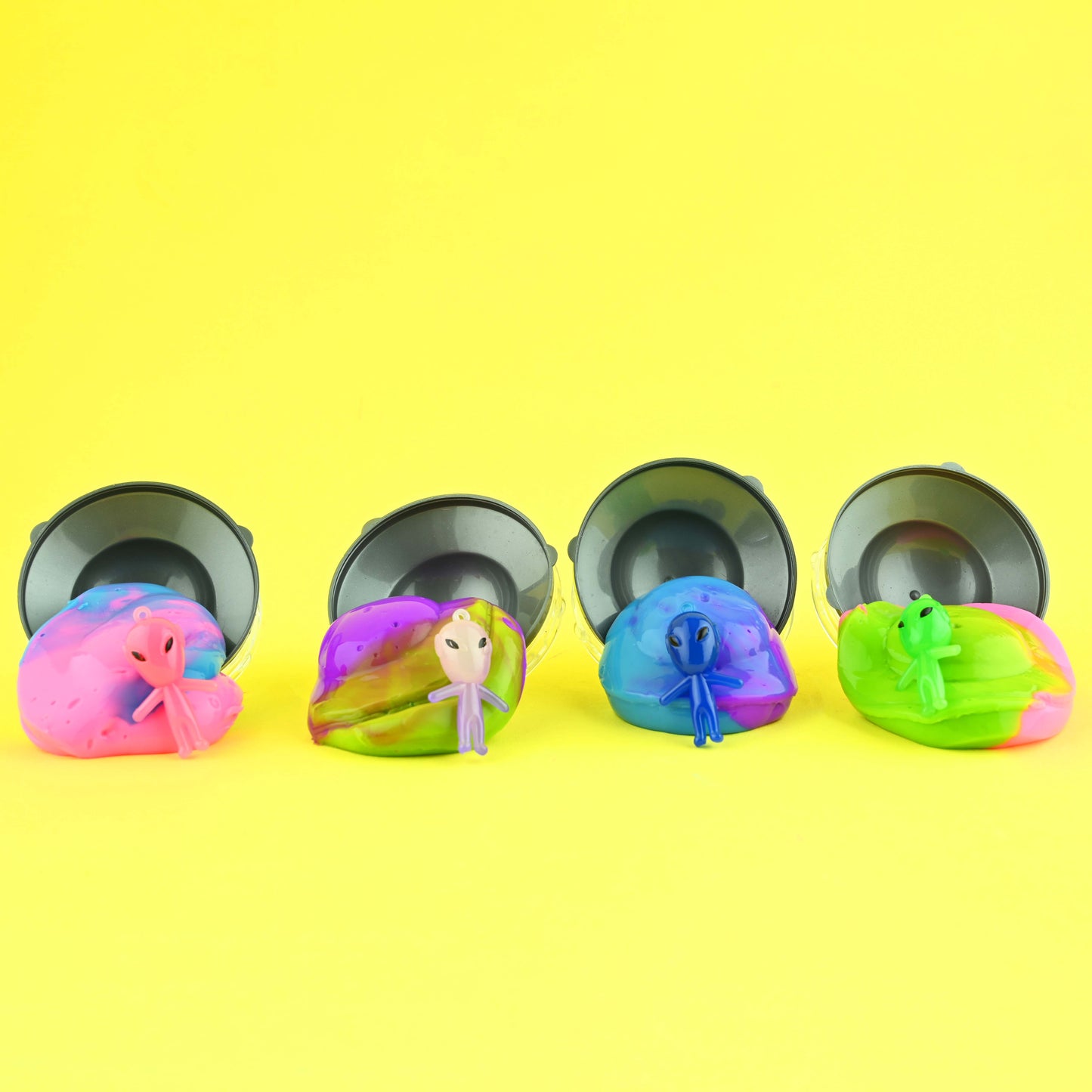 Slime ufo sträck fluffig 60g 8cm